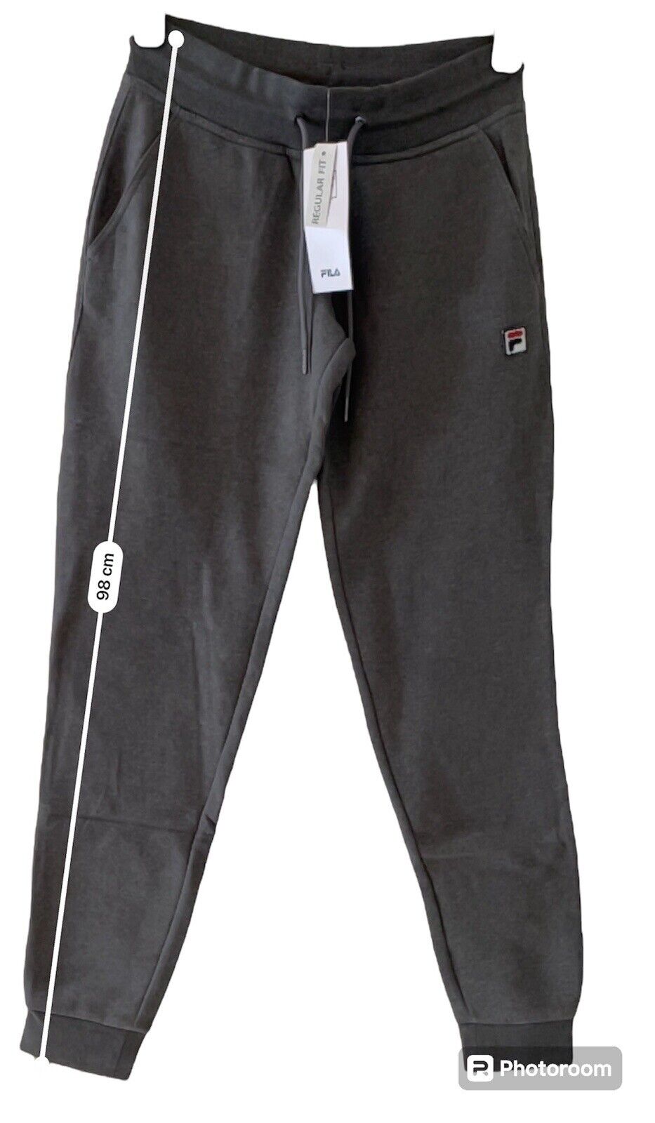 Fila 110601 Bottoms Women’s Joggers Grey Size UK 8
