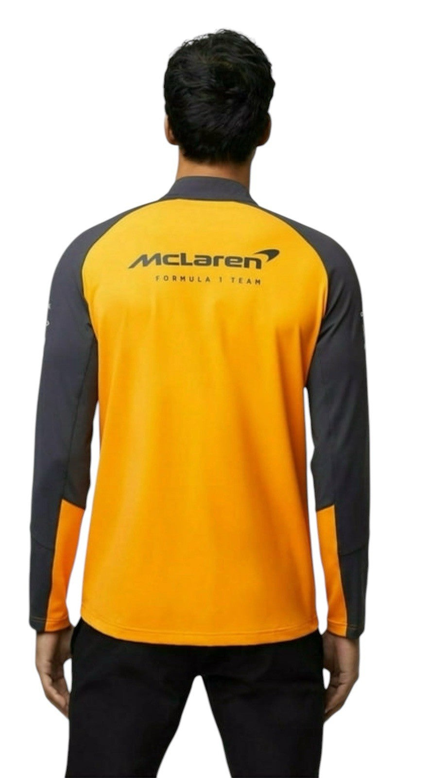 Castore McLaren Formula 1 Team 1/4 Zip Midlayer Softshell Long Sleeved Top 3XL