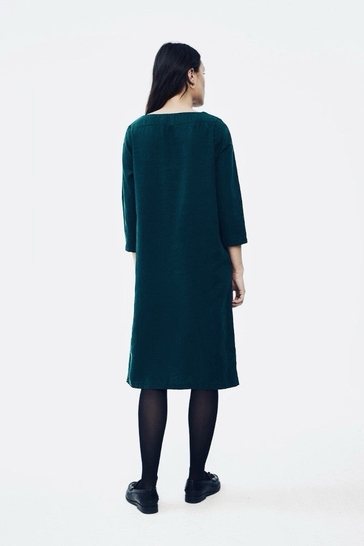 By-bar Noa Dress Dark Green XS RRP £100