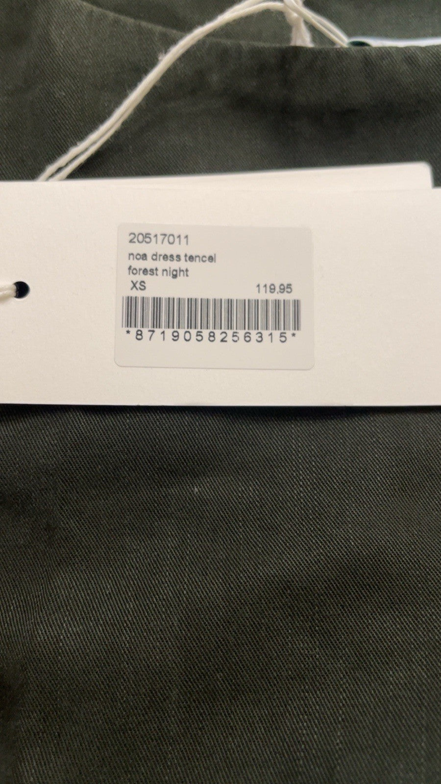 By-bar Noa Dress Dark Green XS RRP £100