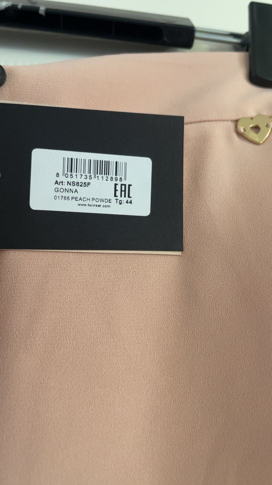 Twinset Milano Pink Midi Skirt UK 12