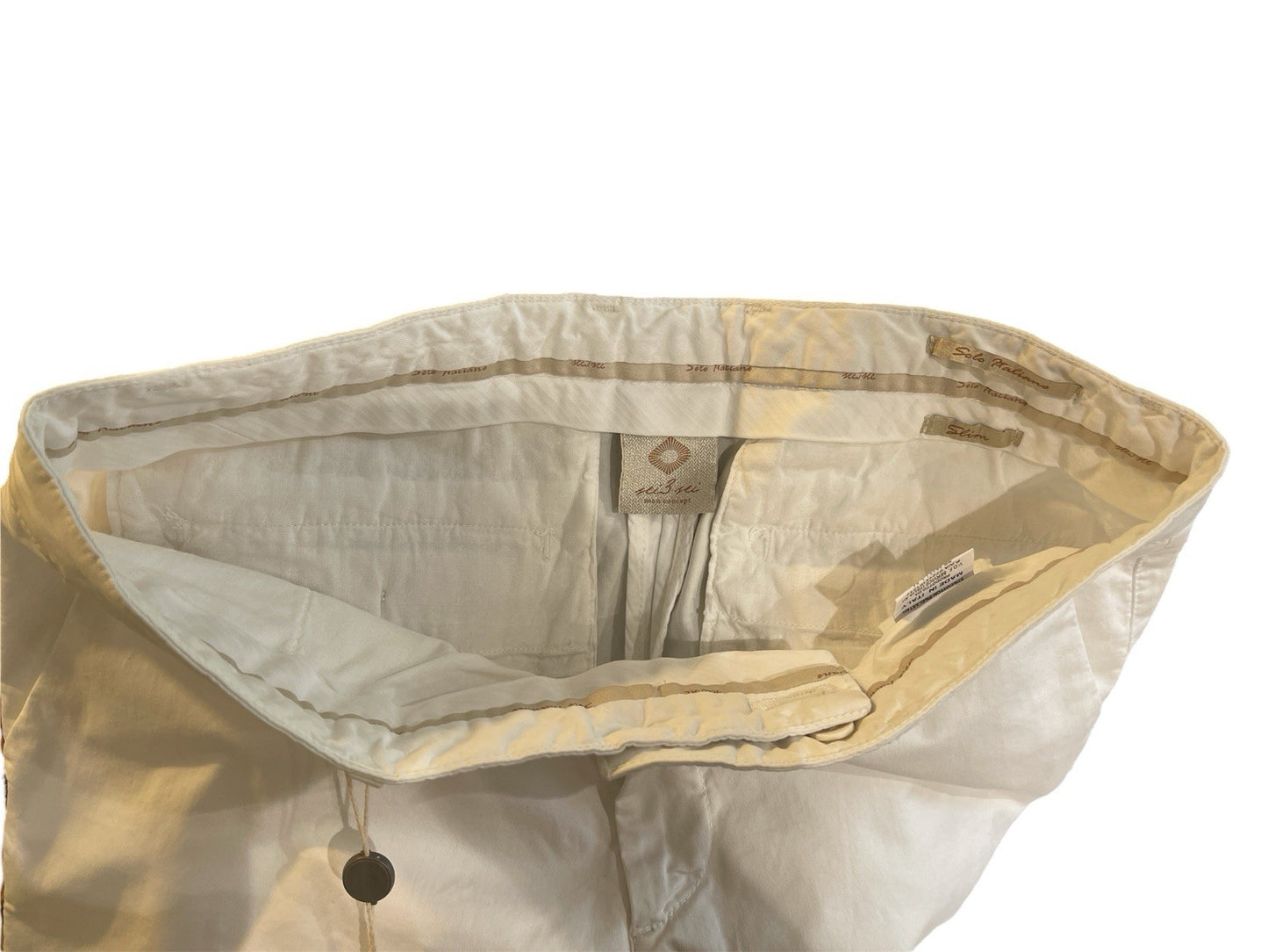 SEI 3 SEI 636 Men’s Stretch Chinos Pants Trousers Cream W33