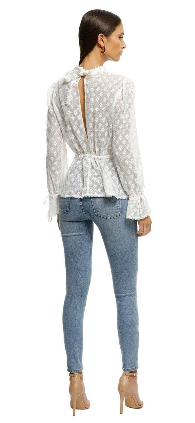 NOBODY DENIM Whispering Cult Skinny Ankle Length Blue Petite W 24 RRP £115