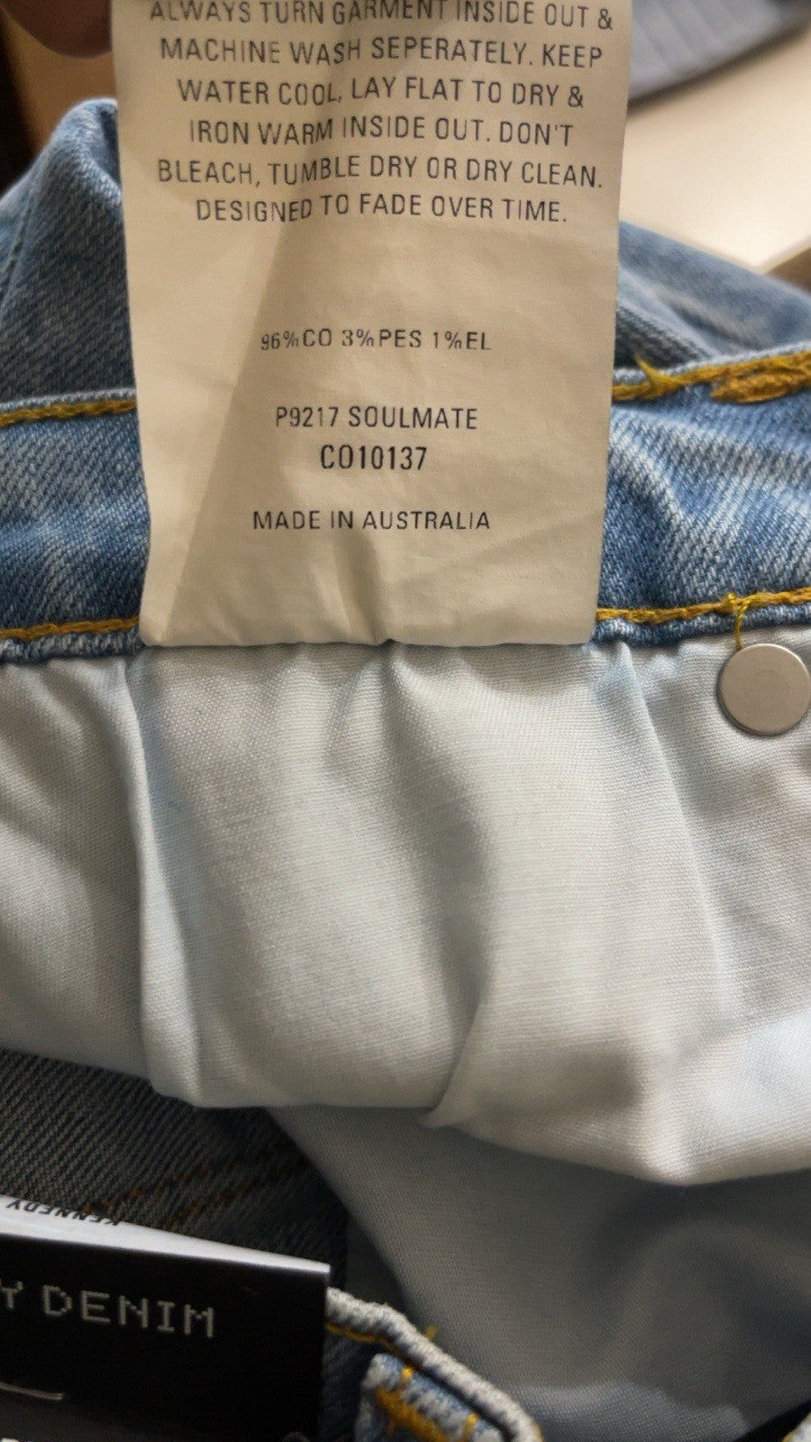NOBODY DENIM Soulmate Kennedy ankle embroidered high-rise jeans Sz 25