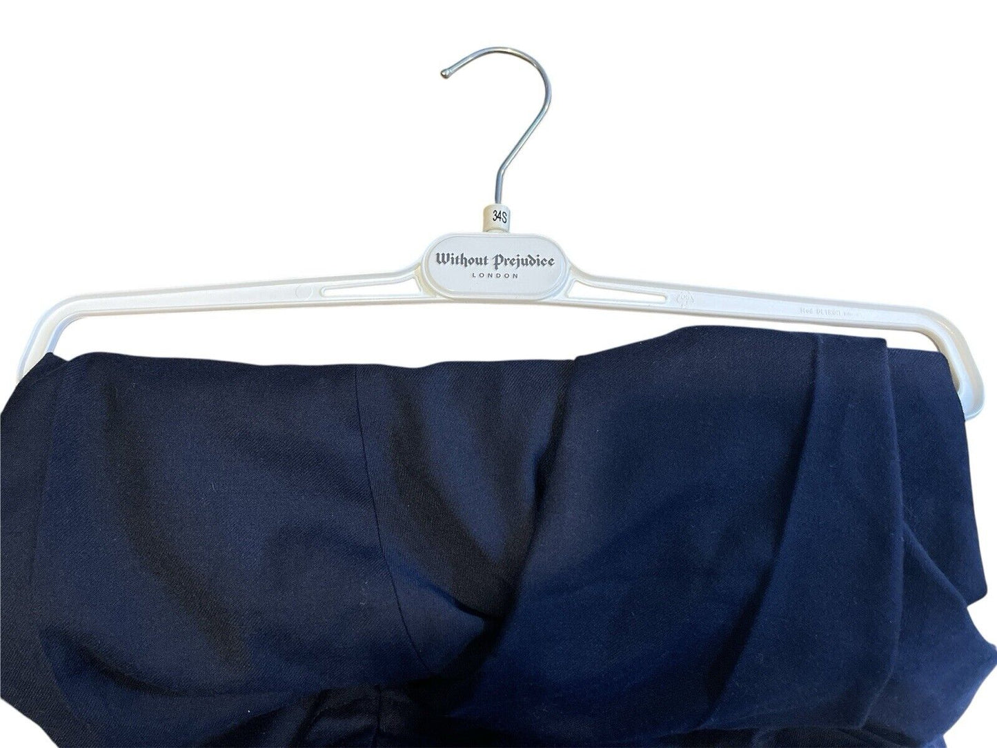 Without Prejudice Drayton Flannel Slim Fit Trouser Navy 34S
