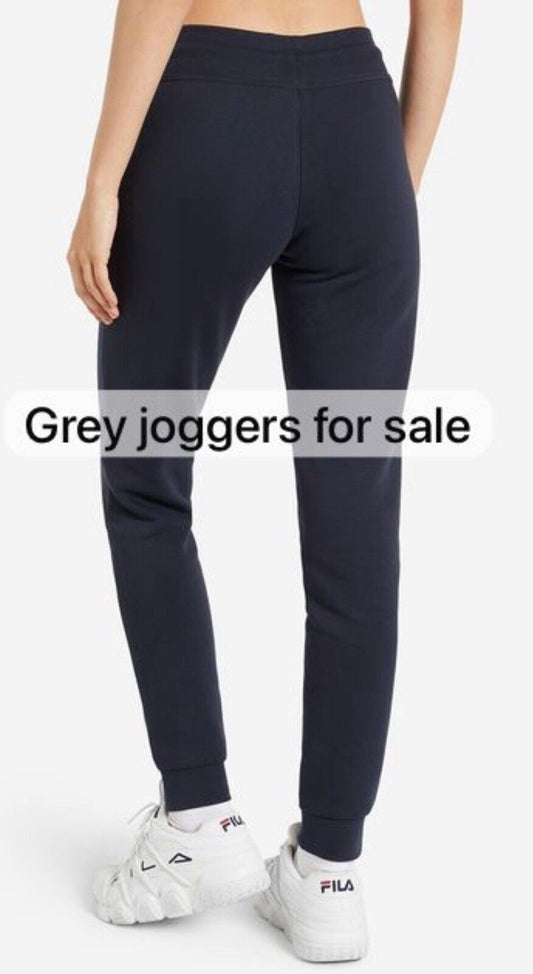 Fila 110601 Bottoms Women’s Joggers Grey Size UK 8