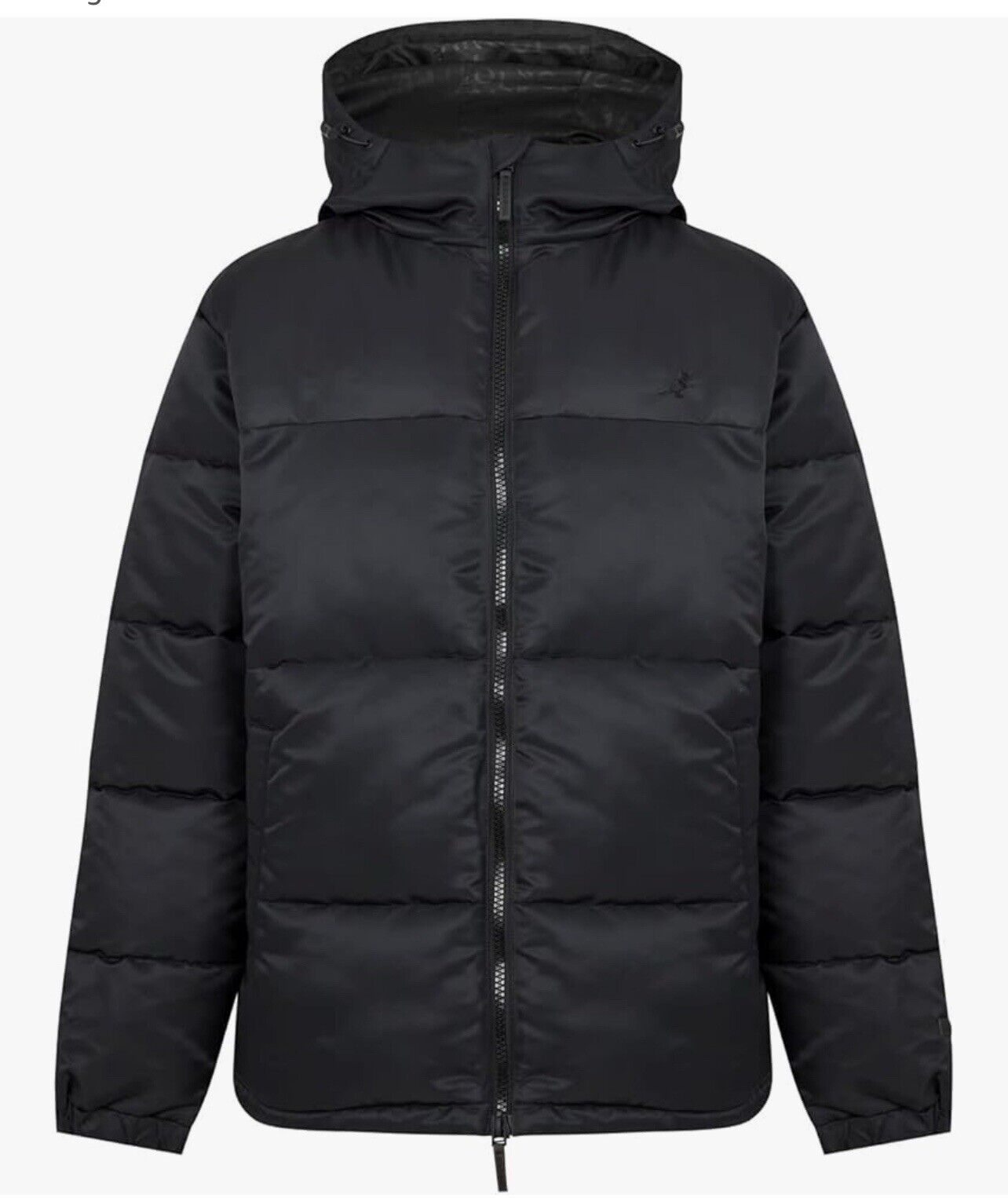 Mens Kangol Puffer Coat Jacket Outerwear Black XL *RARE*