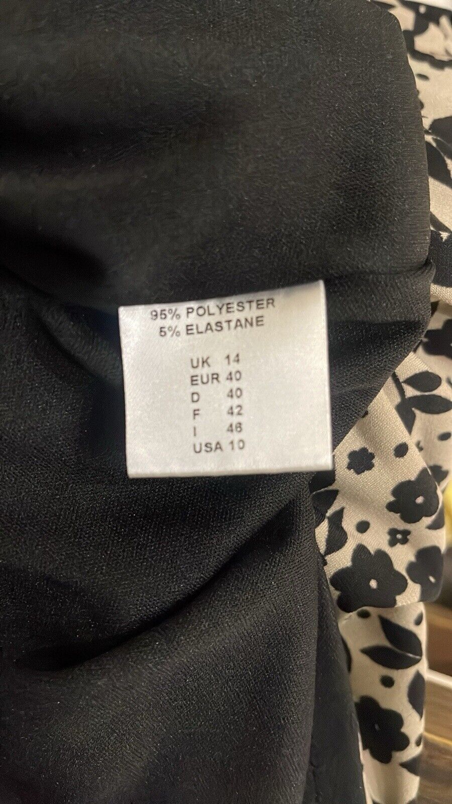 Gina Bacconi Florentina Mock Wrap Dress UK 14