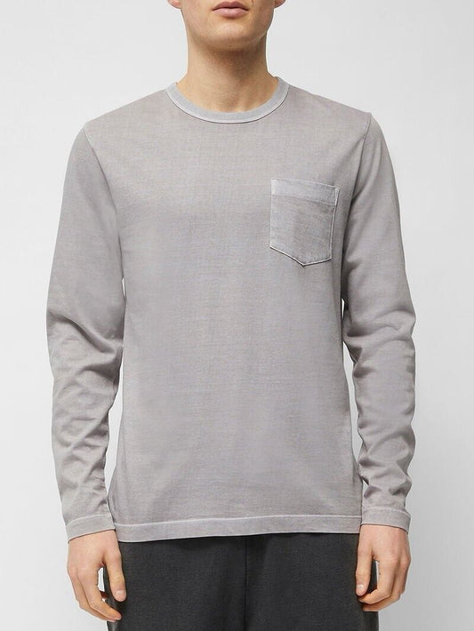 French Connection Men’s Washed Dye T-Shirt Grey Large RRP £35