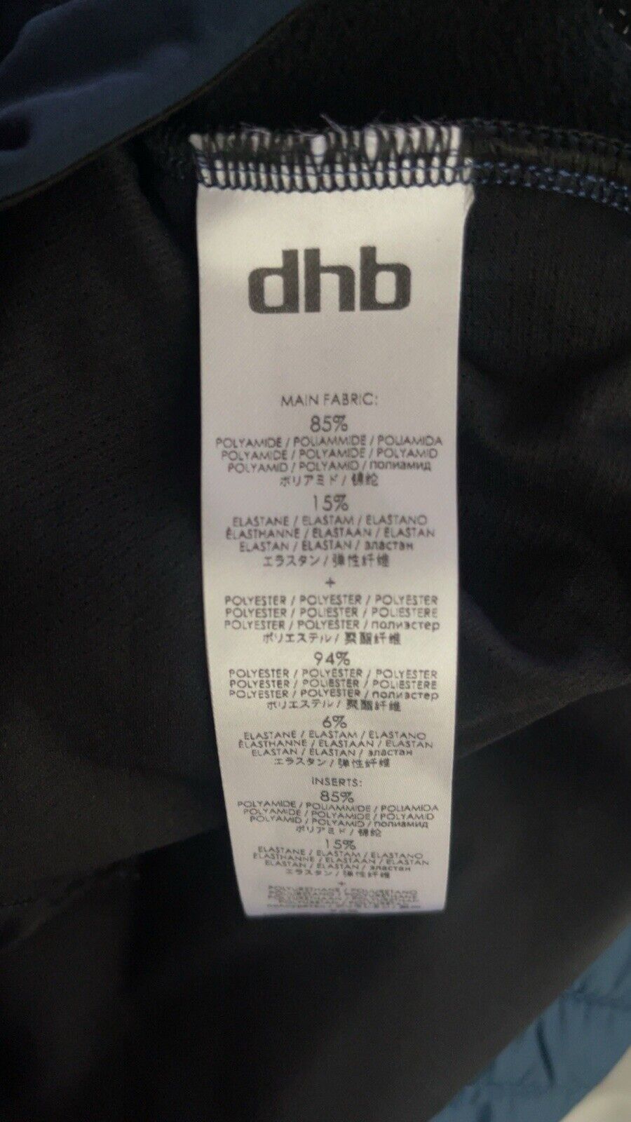 Dhb Mens Aeron All Winter Softshell Jacket 2.0 Navy Blazer Medium RRP £140