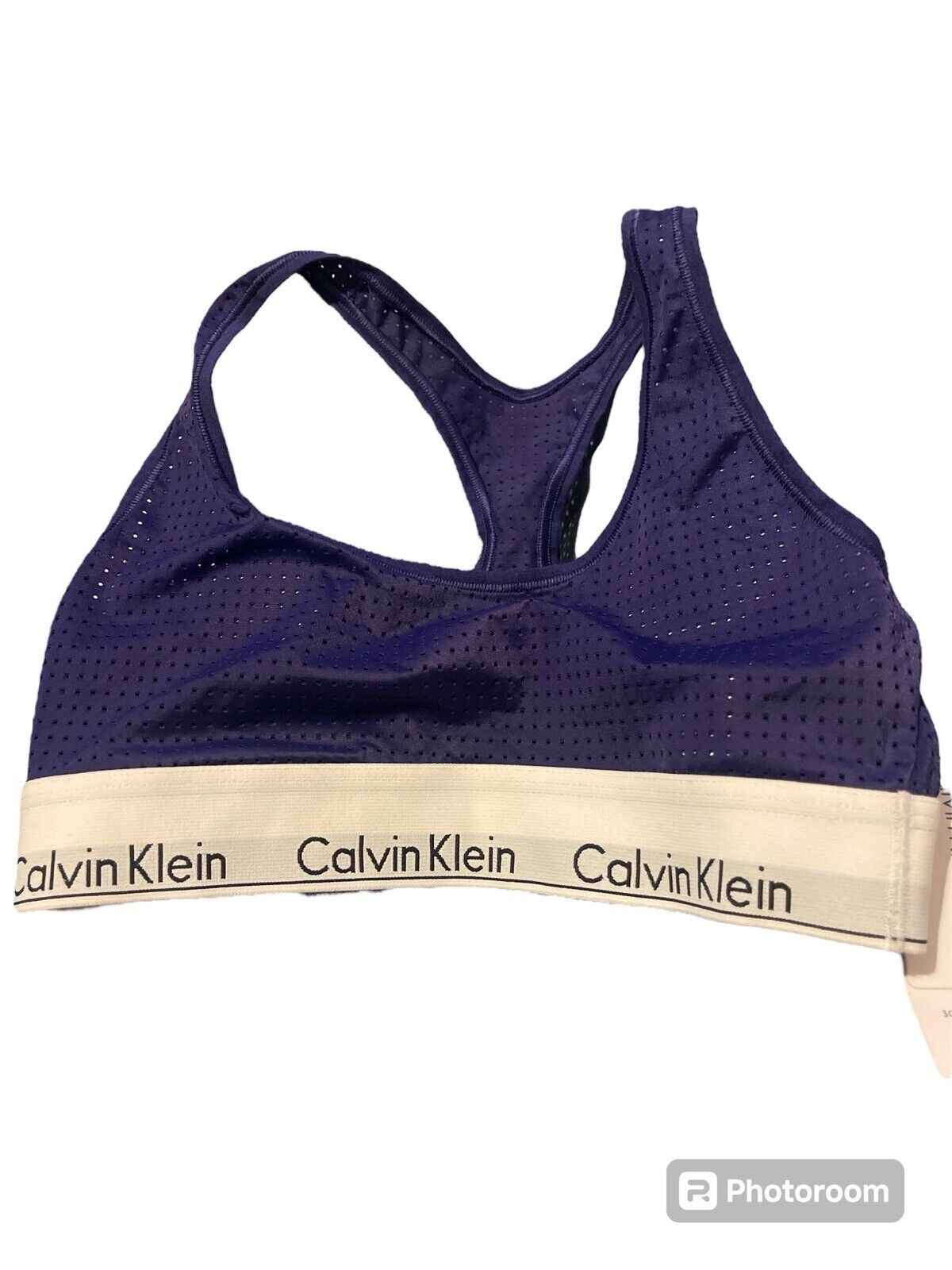 Calvin Klein Women's Modern Cotton-Bralette Navy, S