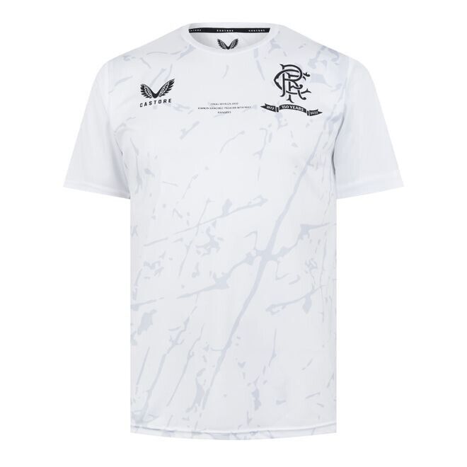 rangers castore shirt White Size Small