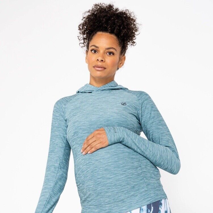 Women's Sprint City Maternity Hoodie | Camo Green Dare2B UK 10