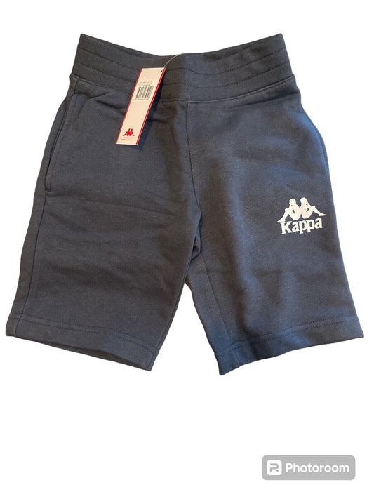 Kappa Junior Boys Black Active Shorts 7 - 8 Yrs