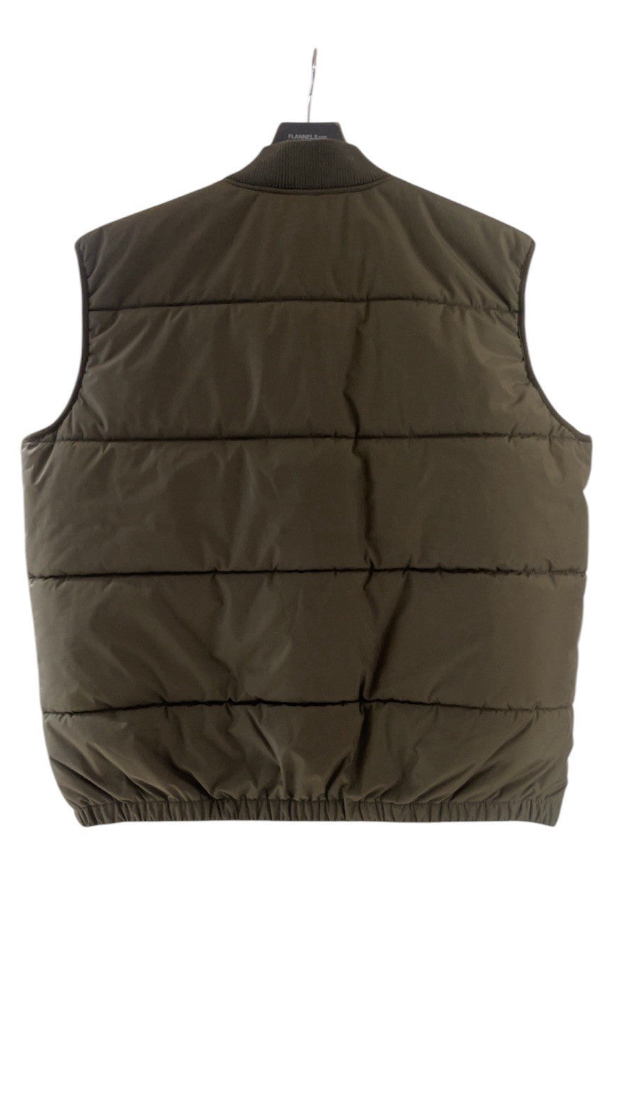 True Religion Mens Gilet Body warmer Green Kalamata Horseshoe Size XL RRP £175