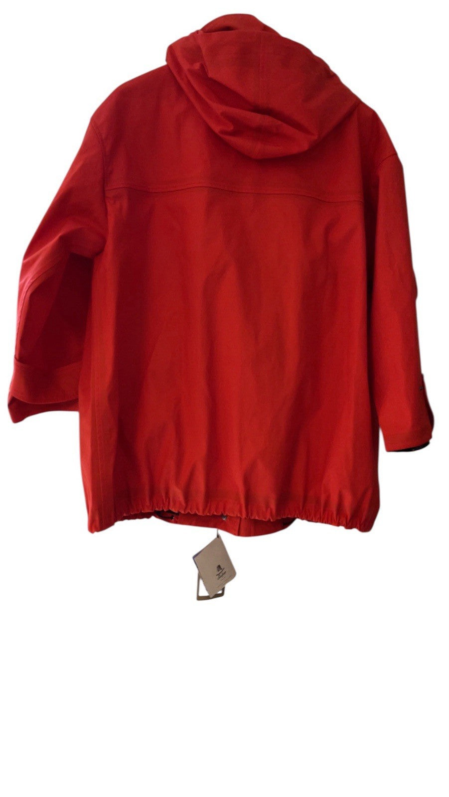 SEALUP Milan Womens Rain Jacket 100% Cotton Red Size UK 10 (IT 40) MADE IN ITALY