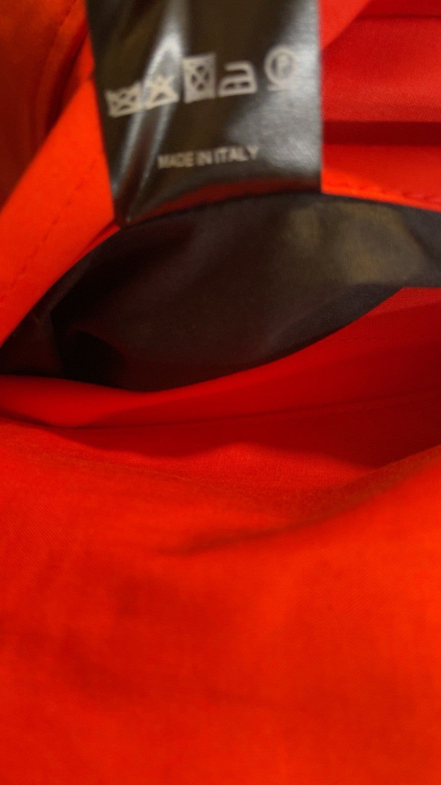SEALUP Milan Womens Rain Jacket 100% Cotton Red Size UK 10 (IT 40) MADE IN ITALY