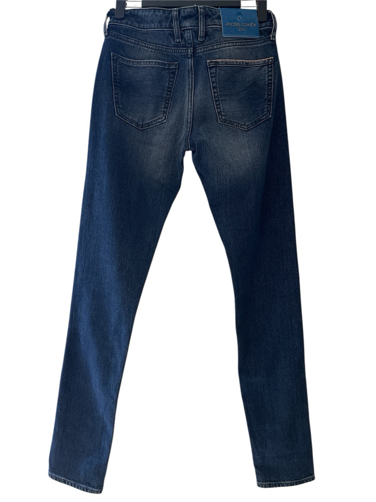 Jacob Cohen Womens Jeans Blue W26 L32 J711 Slim Fit Stretch Denim Low Rise