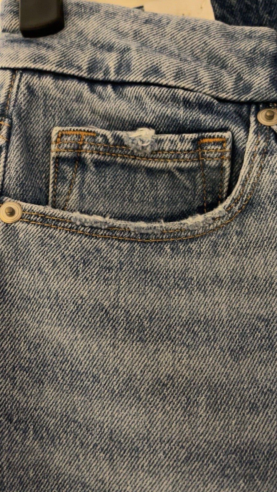 GOOD AMERICAN Good Boy High Rise Jeans Size 26”