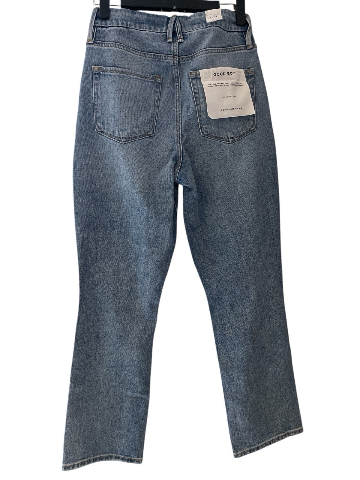 GOOD AMERICAN Good Boy High Rise Jeans Size 26”