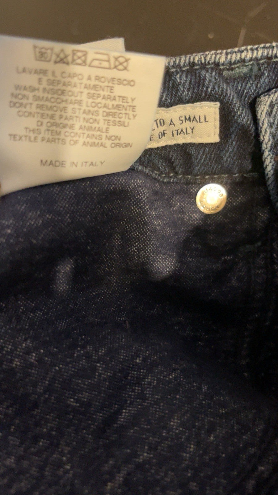 Jacob Cohen Womens Jeans Blue W26 L32 J711 Slim Fit Stretch Denim Low Rise