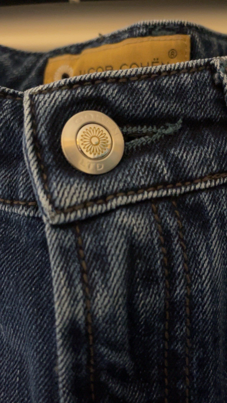 Jacob Cohen Womens Jeans Blue W26 L32 J711 Slim Fit Stretch Denim Low Rise
