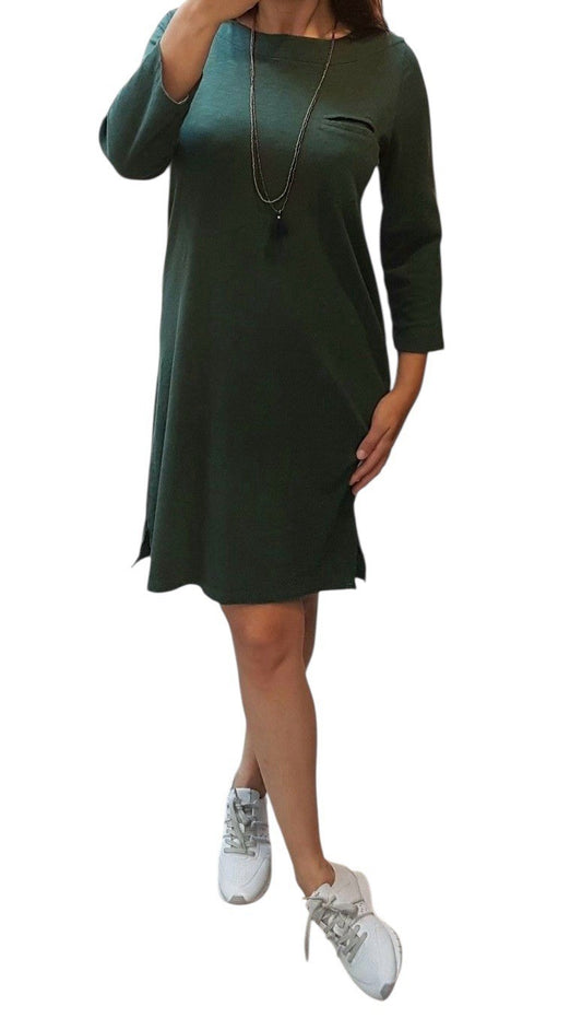 By-bar Noa Dress Dark Green XS RRP £100