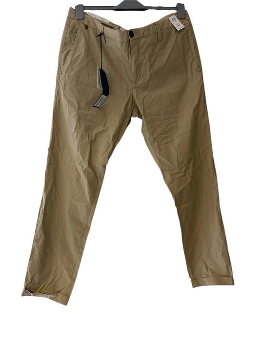 Mens Beige ATPCO AT.P.CO Chinos Slim Fit Size IT 52 W37