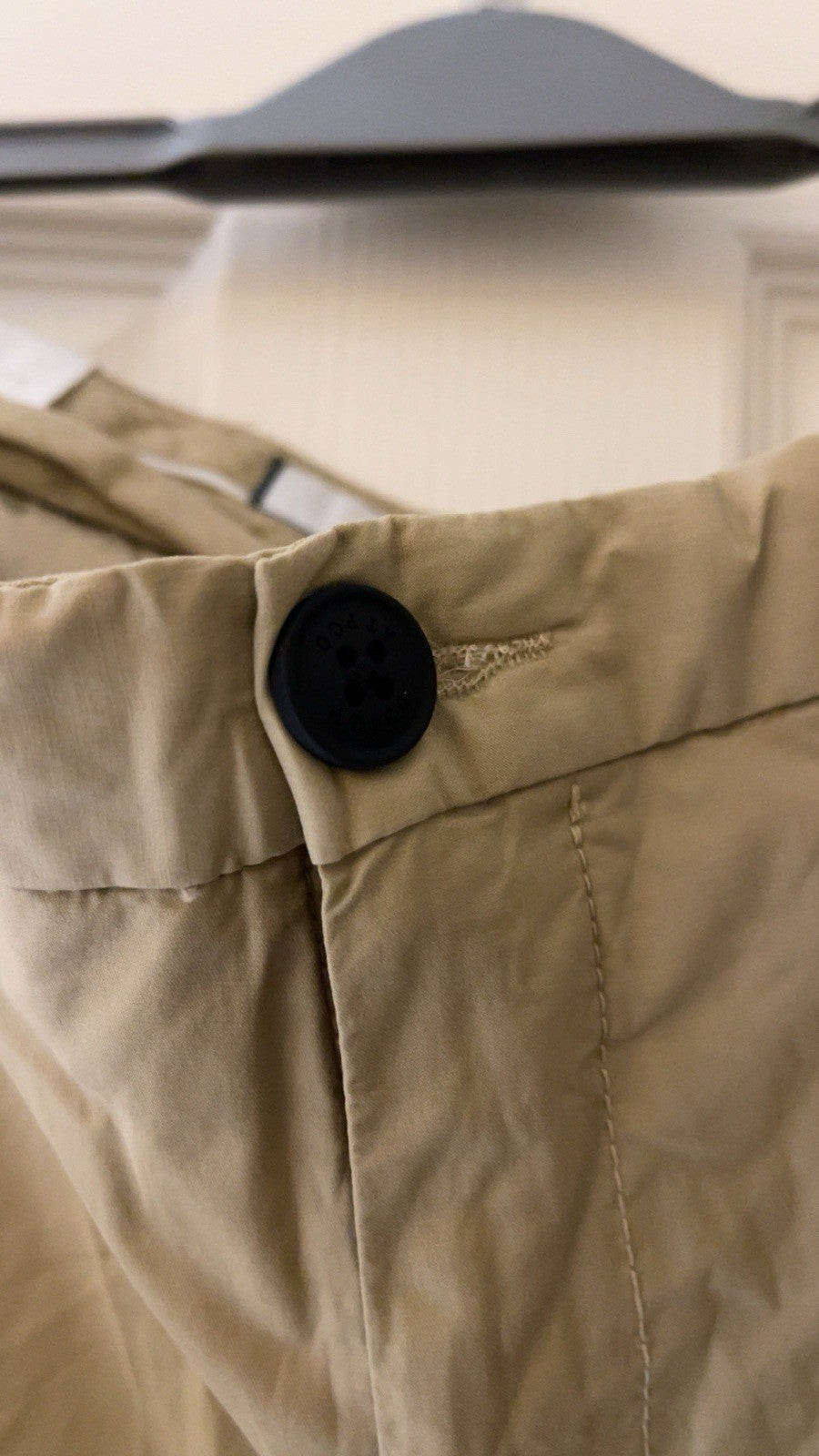 Mens Beige ATPCO AT.P.CO Chinos Slim Fit Size IT 52 W37