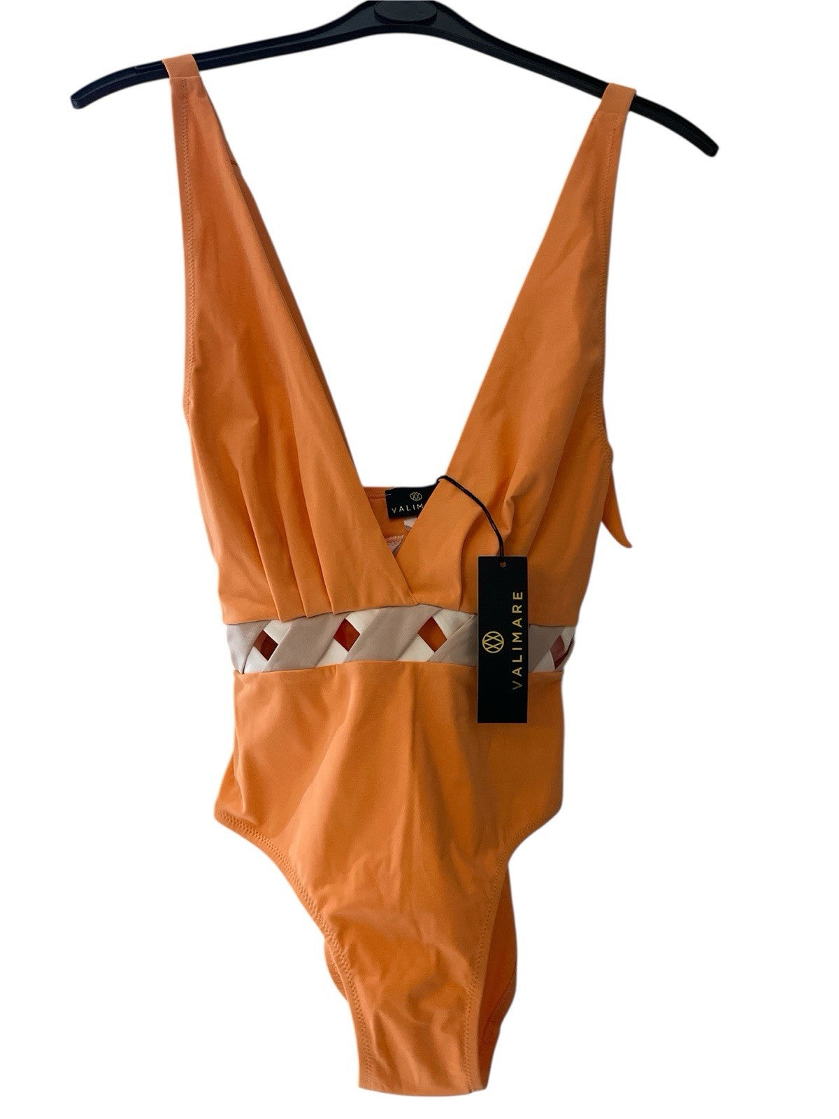 VALIMARE Cap Antibes pleated swimsuit XS RRP £270