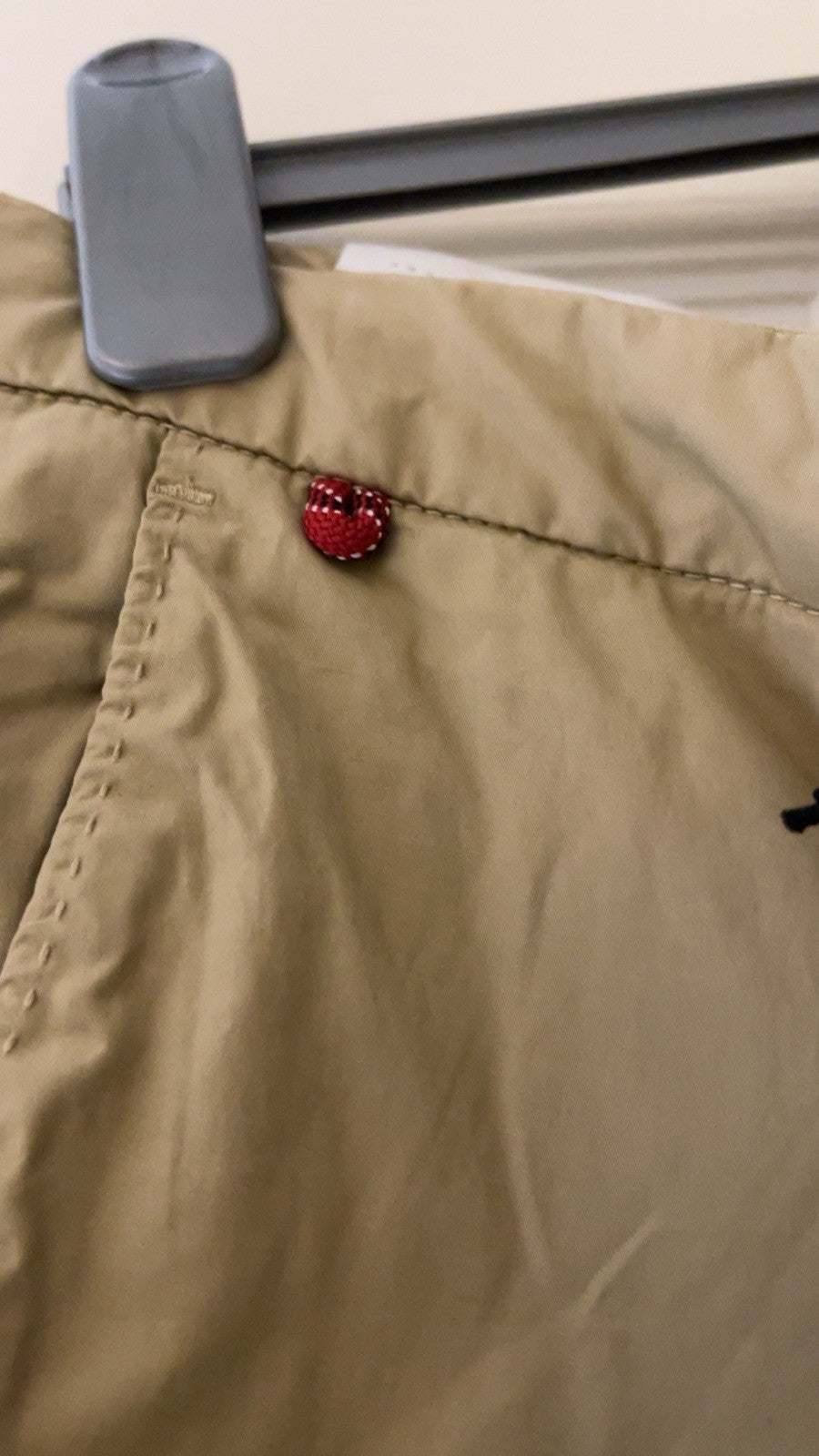 Mens Beige ATPCO AT.P.CO Chinos Slim Fit Size IT 52 W37