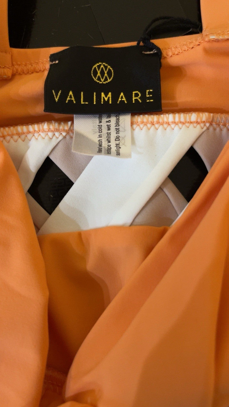 VALIMARE Cap Antibes pleated swimsuit XS RRP £270