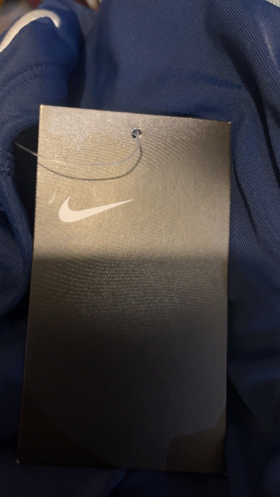 Nike Solid Navy Swim Performance Brief Swim Briefs Men Size Medium