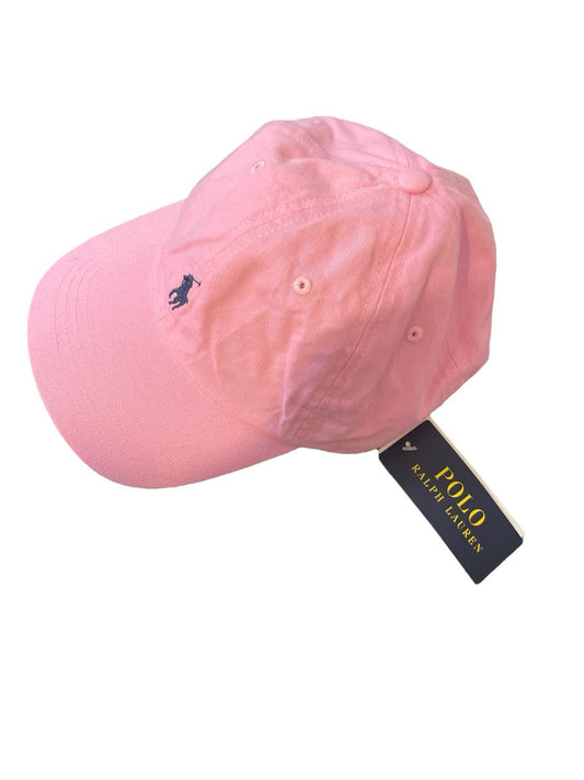 Polo Ralph Lauren Baseball Cap One Size Adjustable Pink Pony Logo BNWT