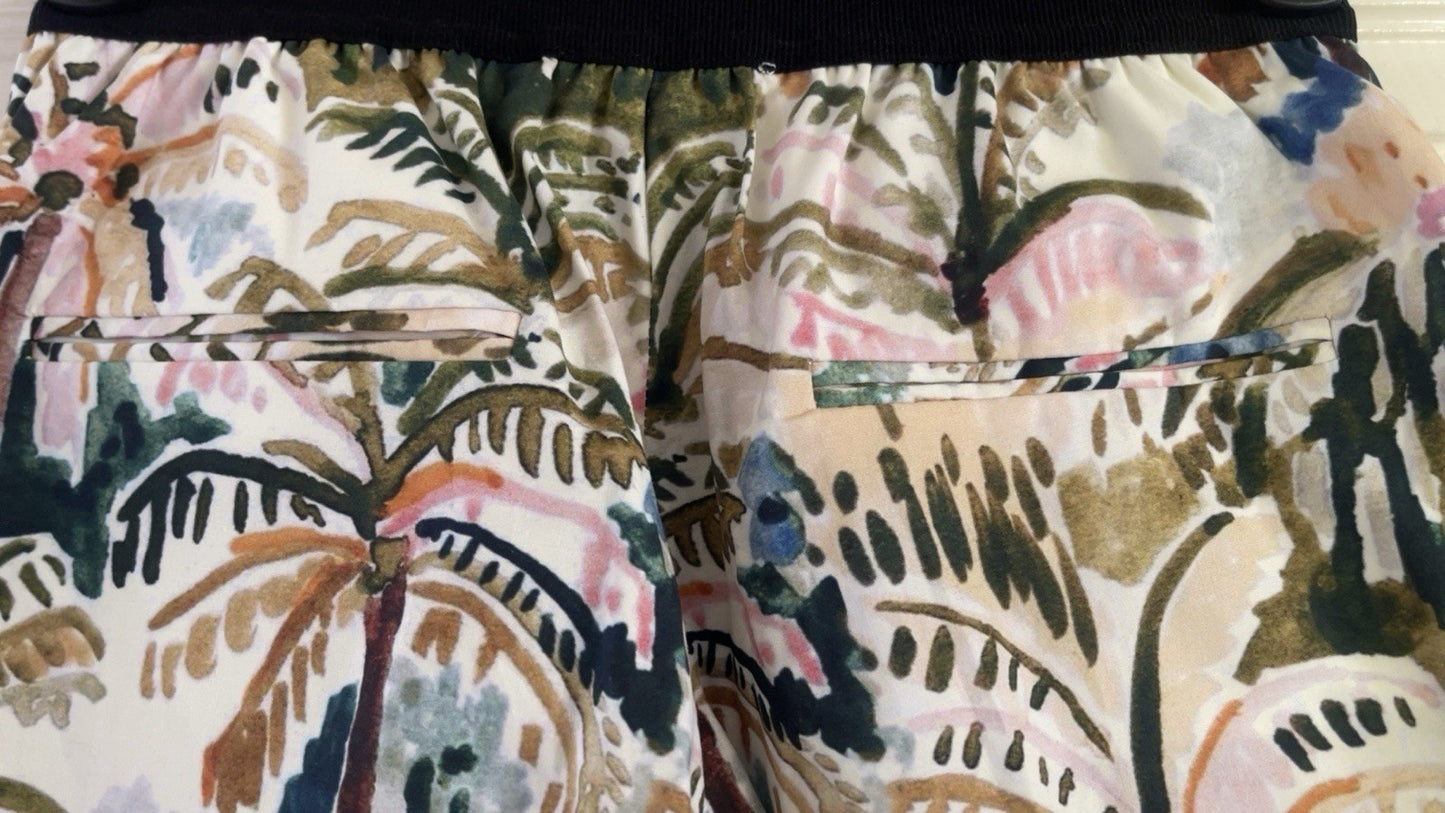 Myths Cotton Stretch Pantalone Trousers Pants Tropical UK 6 MADE IN ITALY