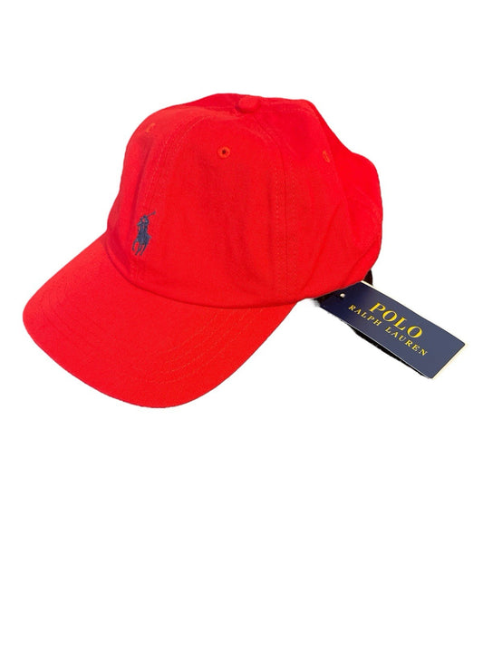 Polo Ralph Lauren Baseball Cap One Size Adjustable Red Pony Logo BNWT
