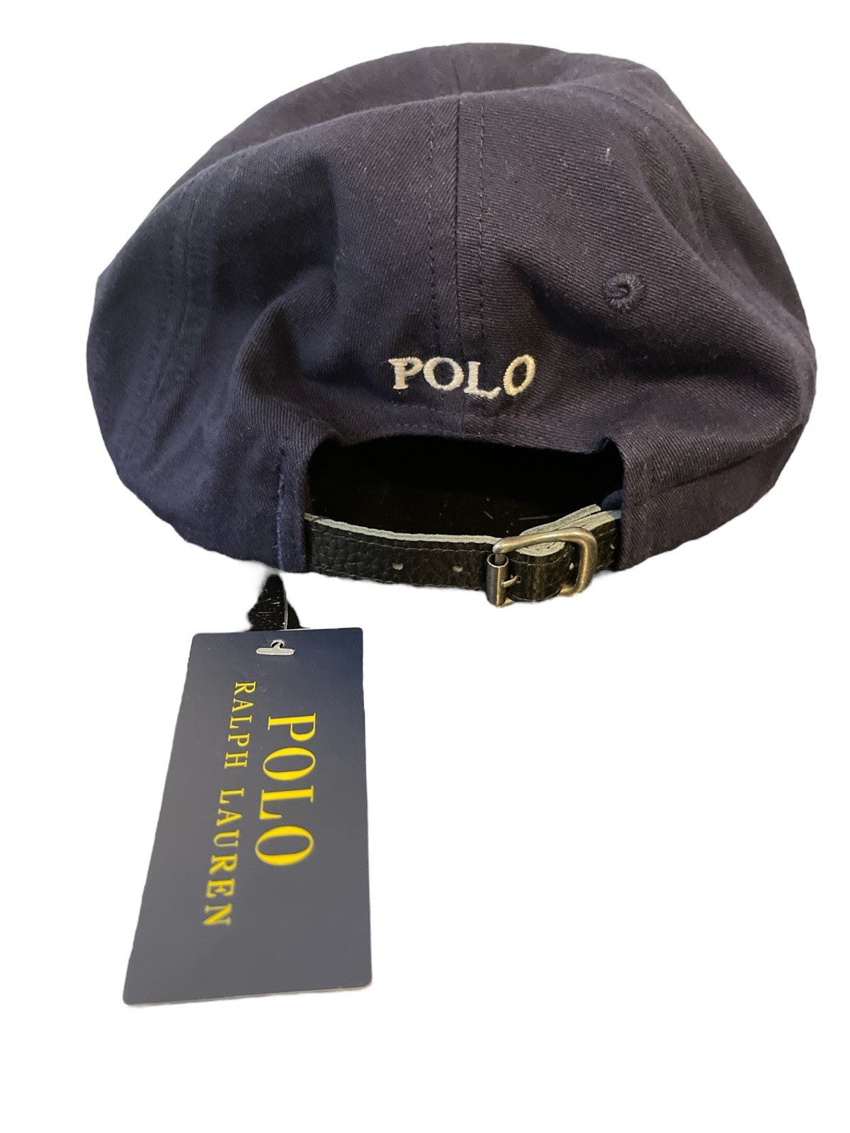 Polo Ralph Lauren Baseball Cap One Size Adjustable Navy Big Pony 3 Logo BNWT
