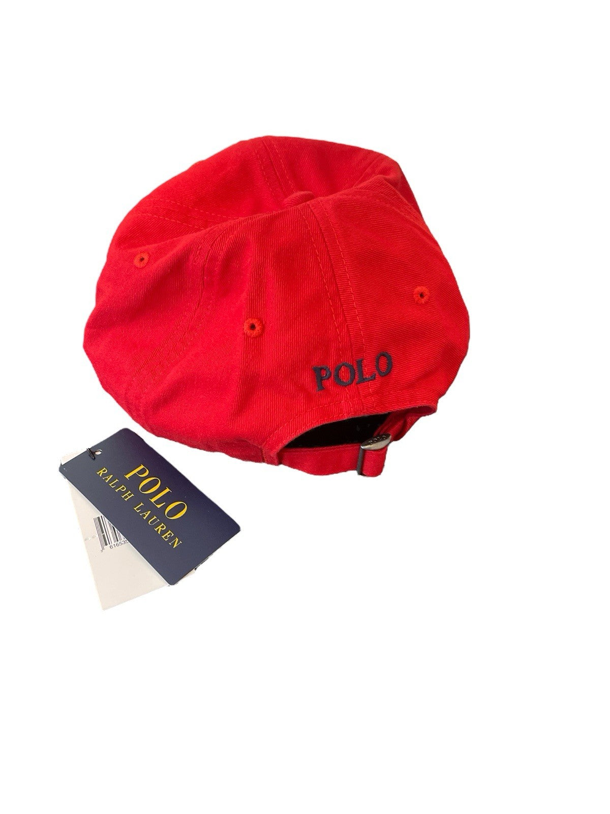 Polo Ralph Lauren Baseball Cap One Size Adjustable Red Pony Logo BNWT