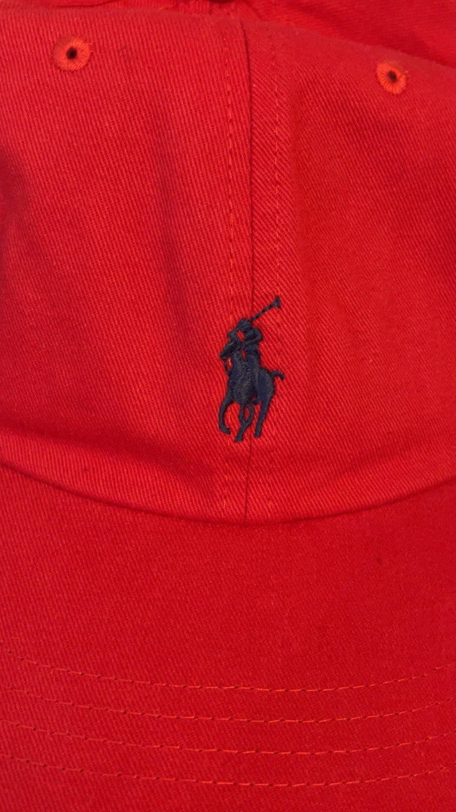 Polo Ralph Lauren Baseball Cap One Size Adjustable Red Pony Logo BNWT