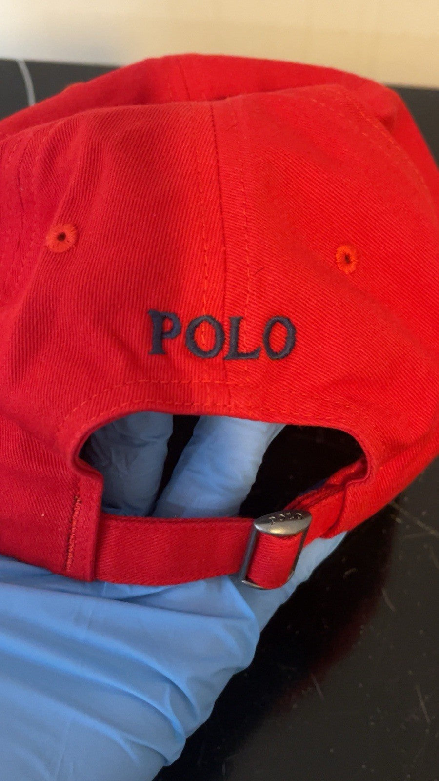 Polo Ralph Lauren Baseball Cap One Size Adjustable Red Pony Logo BNWT