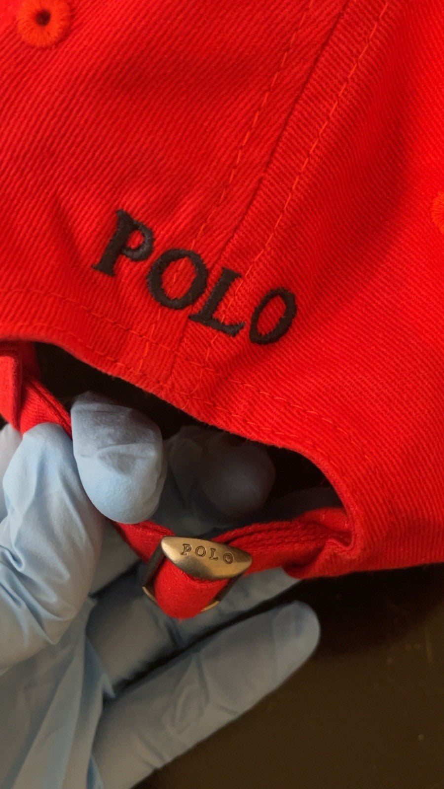 Polo Ralph Lauren Baseball Cap One Size Adjustable Red Pony Logo BNWT