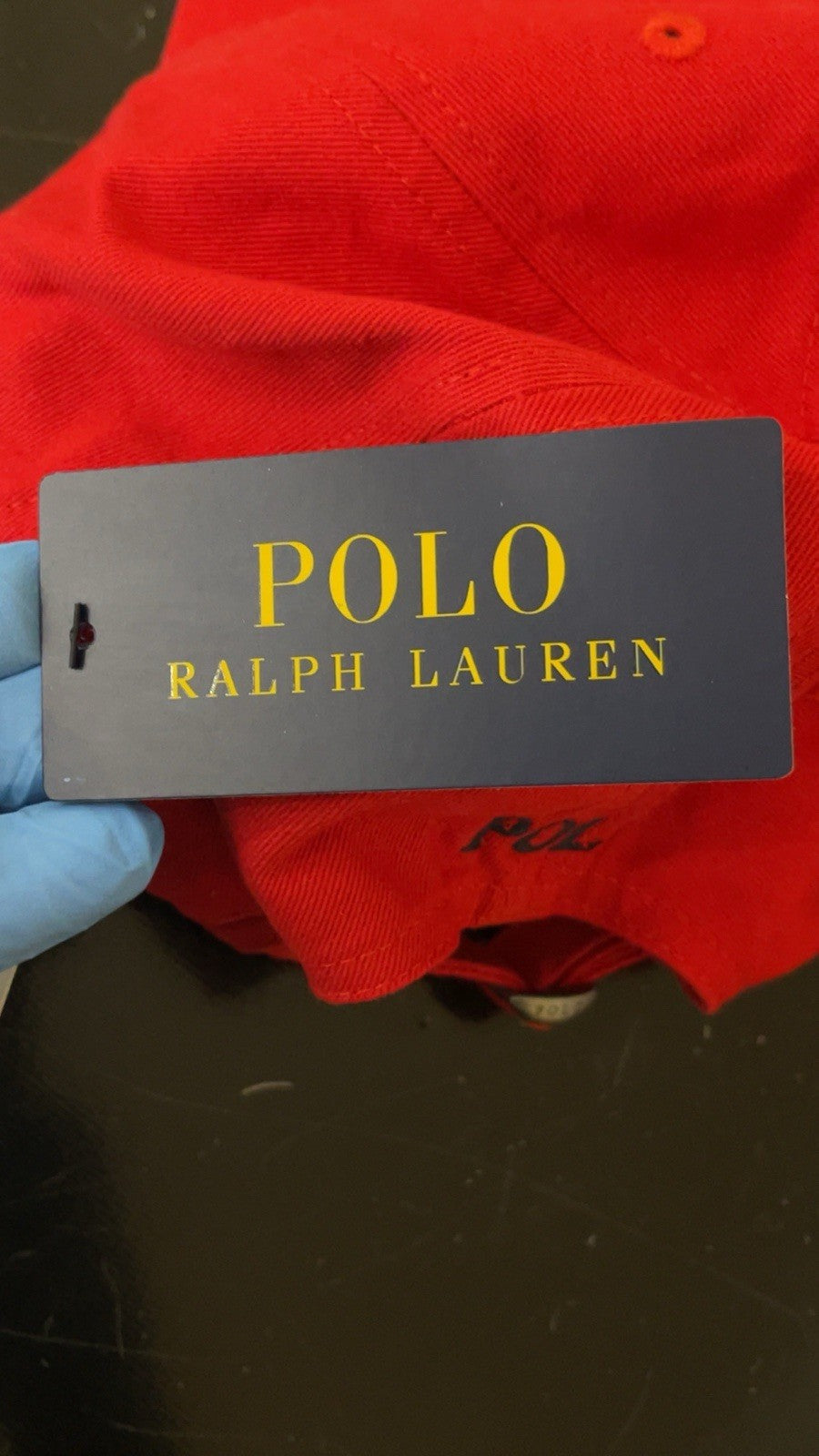Polo Ralph Lauren Baseball Cap One Size Adjustable Red Pony Logo BNWT
