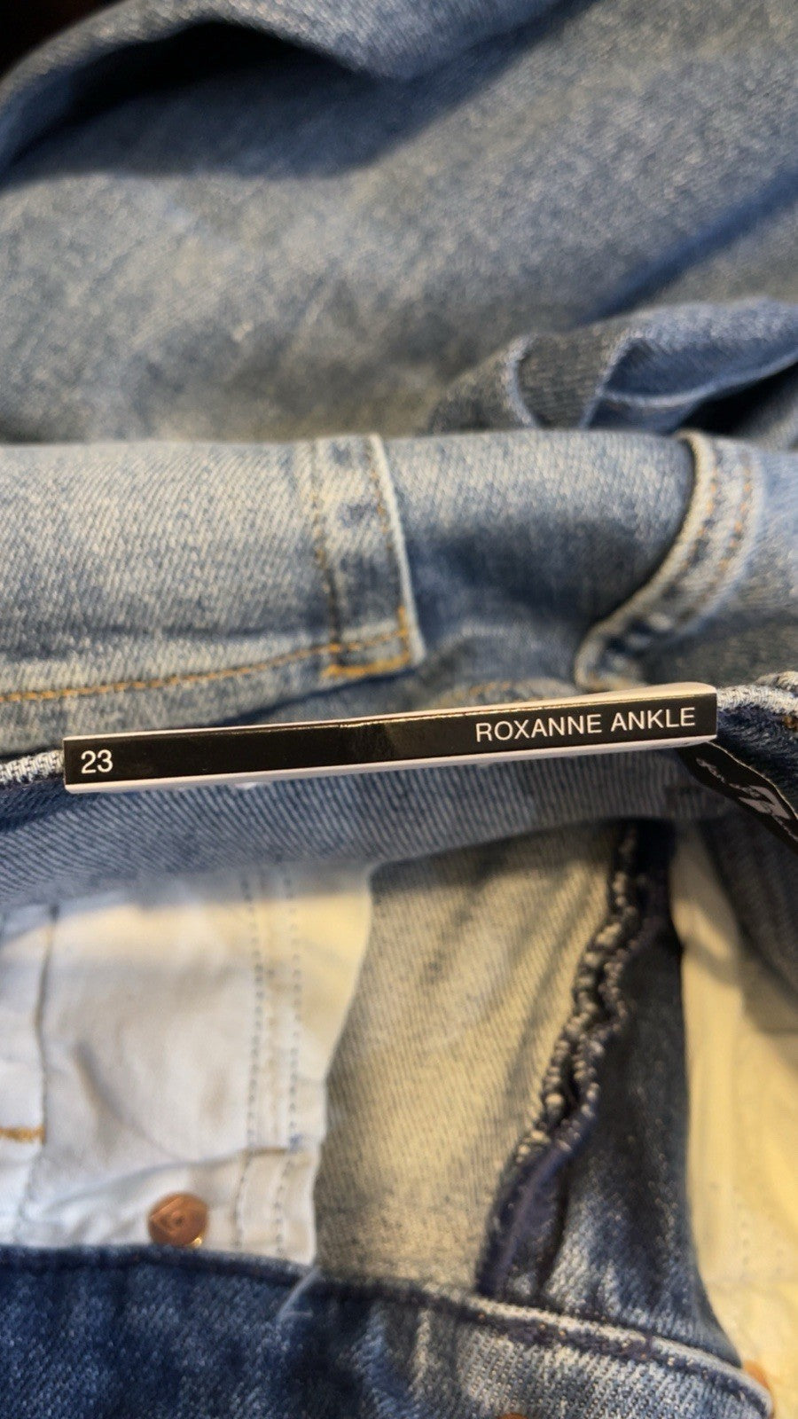 7 For All Mankind Roxanne Women's Slim Stretch Ankle Jeans Size W23