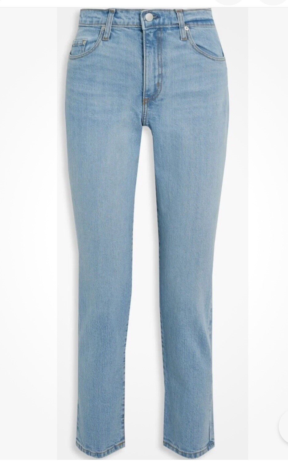 NOBODY DENIM Soulmate Kennedy ankle embroidered high-rise jeans Sz 25