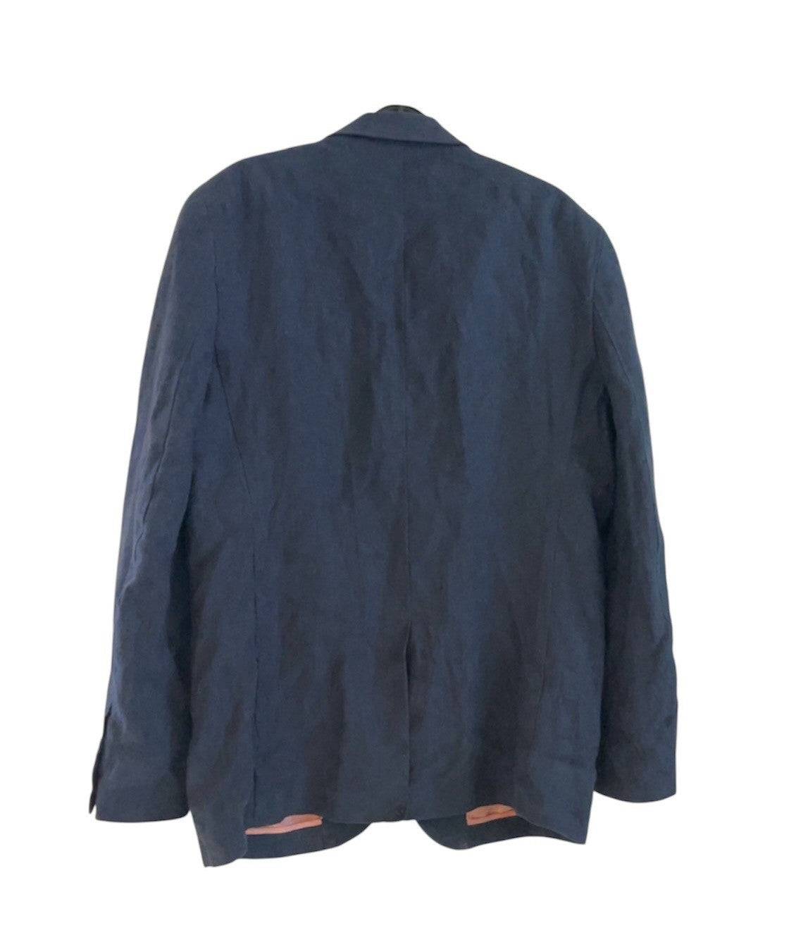 Raging Bull Linen Herringbone Blazer Navy Size M BNWT