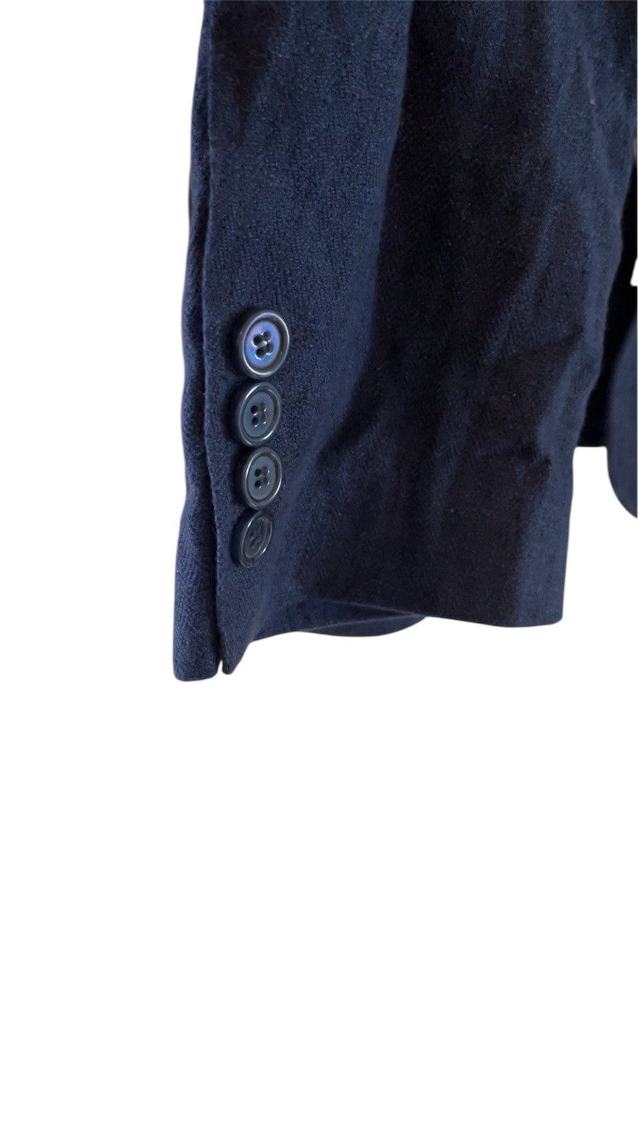 Raging Bull Linen Herringbone Blazer Navy Size M BNWT